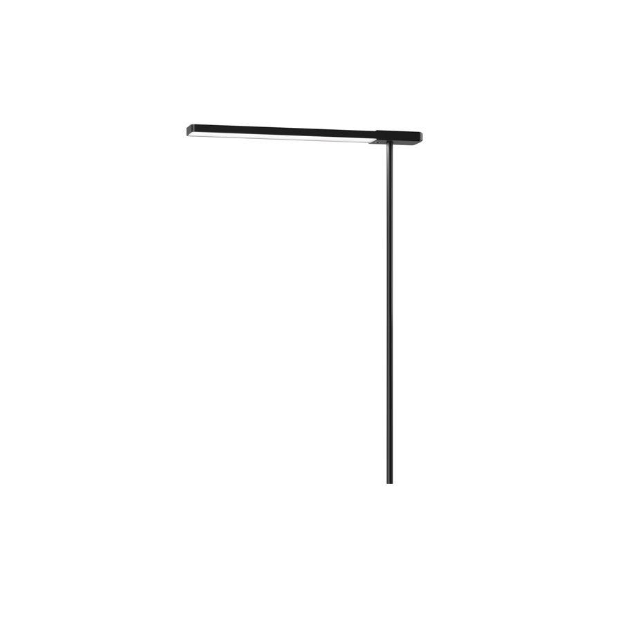Serien Lighting LED-Schreibtischleuchte Slice² Furniture mit Adapter für USM schwarz 3000K, SENSORIK SL5111 4260548462470
