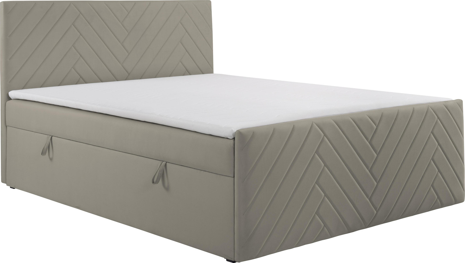 KS HOME CONCEPT Boxspringbed Nova met opbergruimte, 180x200 cm