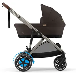 Cybex Kombikinderwagen eGazelle, braun