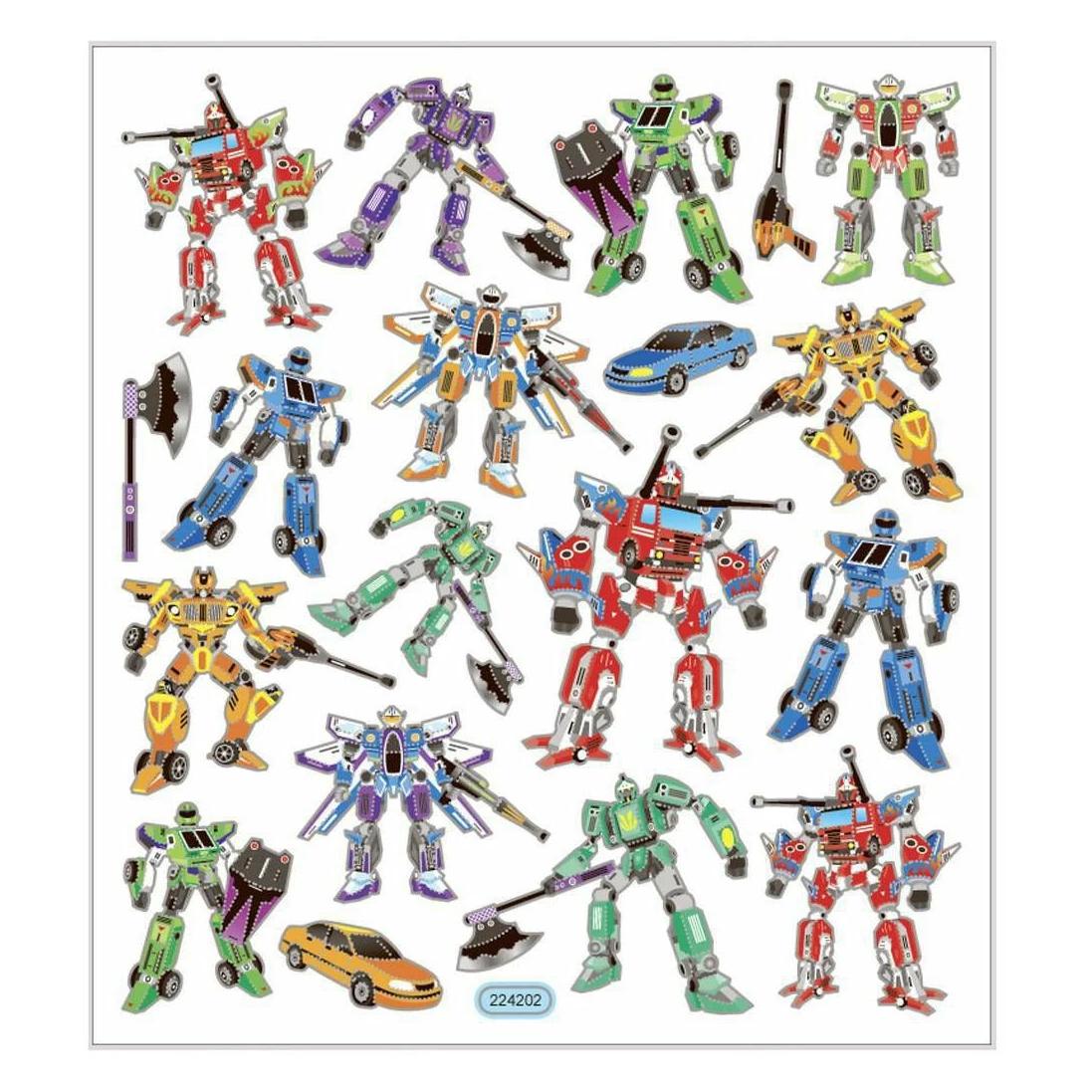 Creativ Company Sticker Transformers (19 Sticker) (29178)