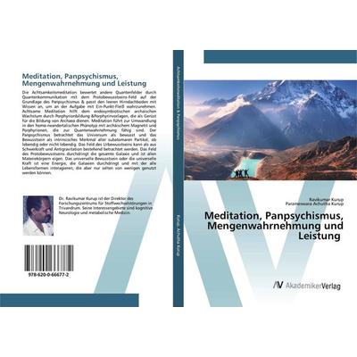 Meditation, Panpsychismus, Mengenwahrnehmung und Leistung, Taschenbuch von Ravikumar Kurup,Parameswara Achutha Kurup, AV Akademikerverlag,