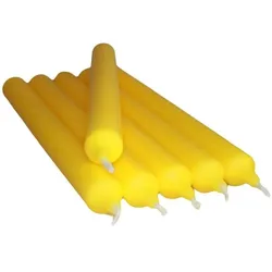 Citrus Yellow Dinner Candle