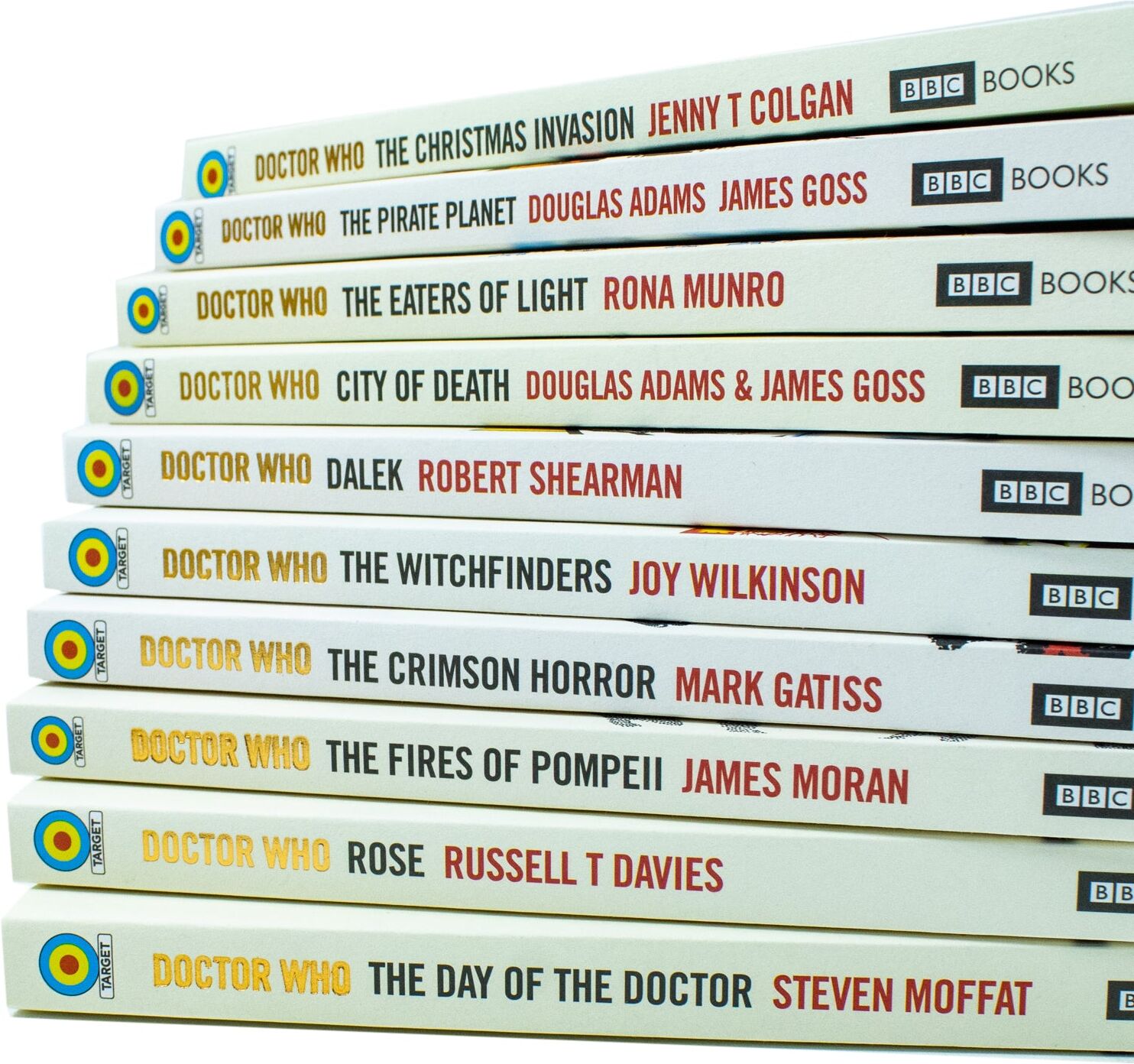 BBC Books Doctor Who Target Collection 10 Books Set – Sci-Fi Adventure Collection