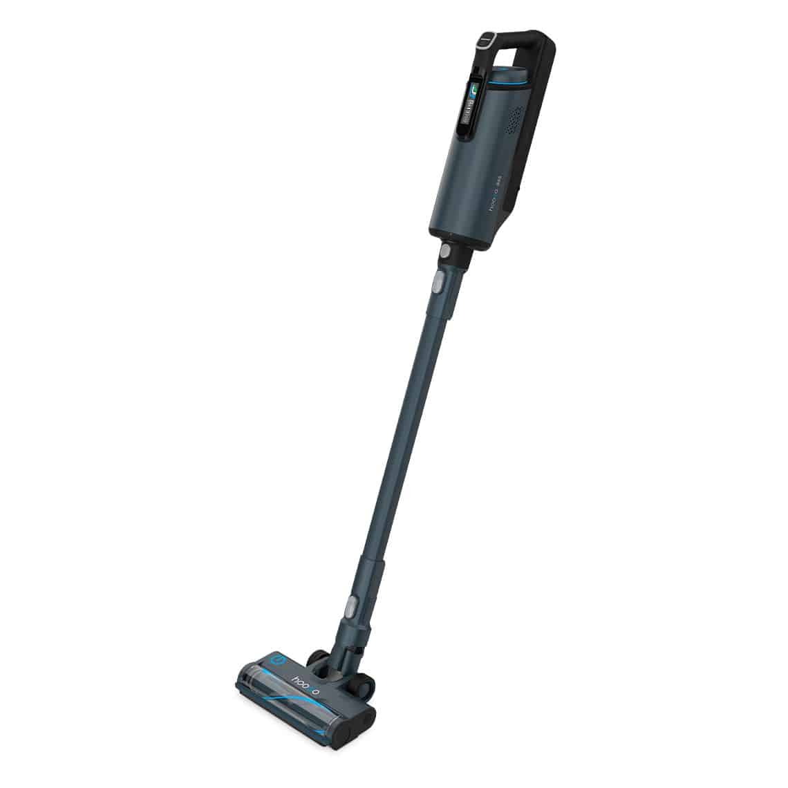 hoogo BS5 Handstaubsauger Beutellos bis 60 min Laufzeit 28,8 V HEPA (Schwarz, Graphit) BS501
