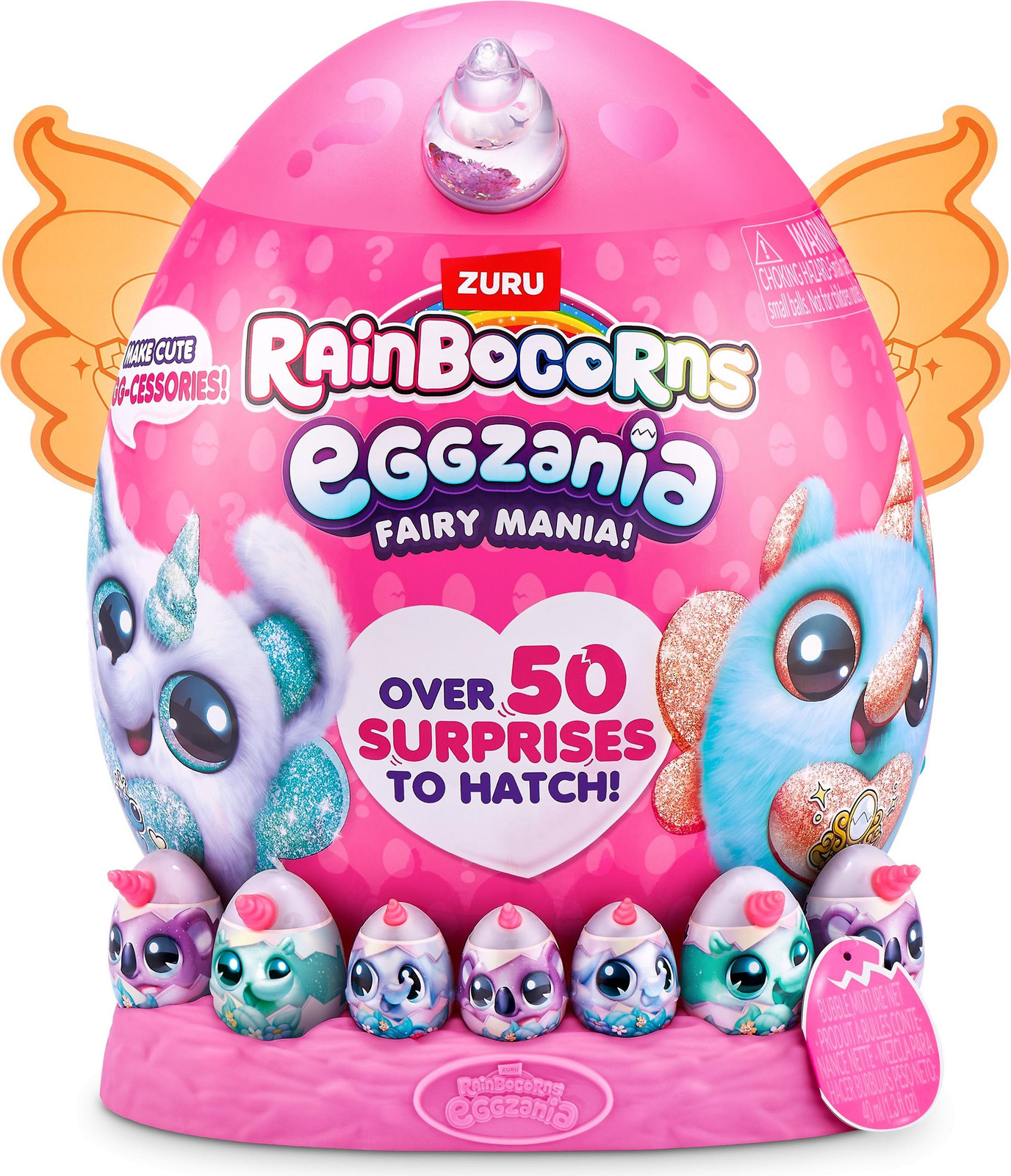 Rainbocorns Eggzania speelgoedset