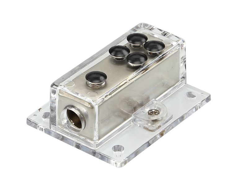 ACV Verteilerblock (silber) 1 x 20 mm² / 4 x 10 mm²