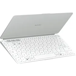 Logitech Keys-To-Go 2 (Eng. Int.), Tablet Tastatur, Grau, Weiss