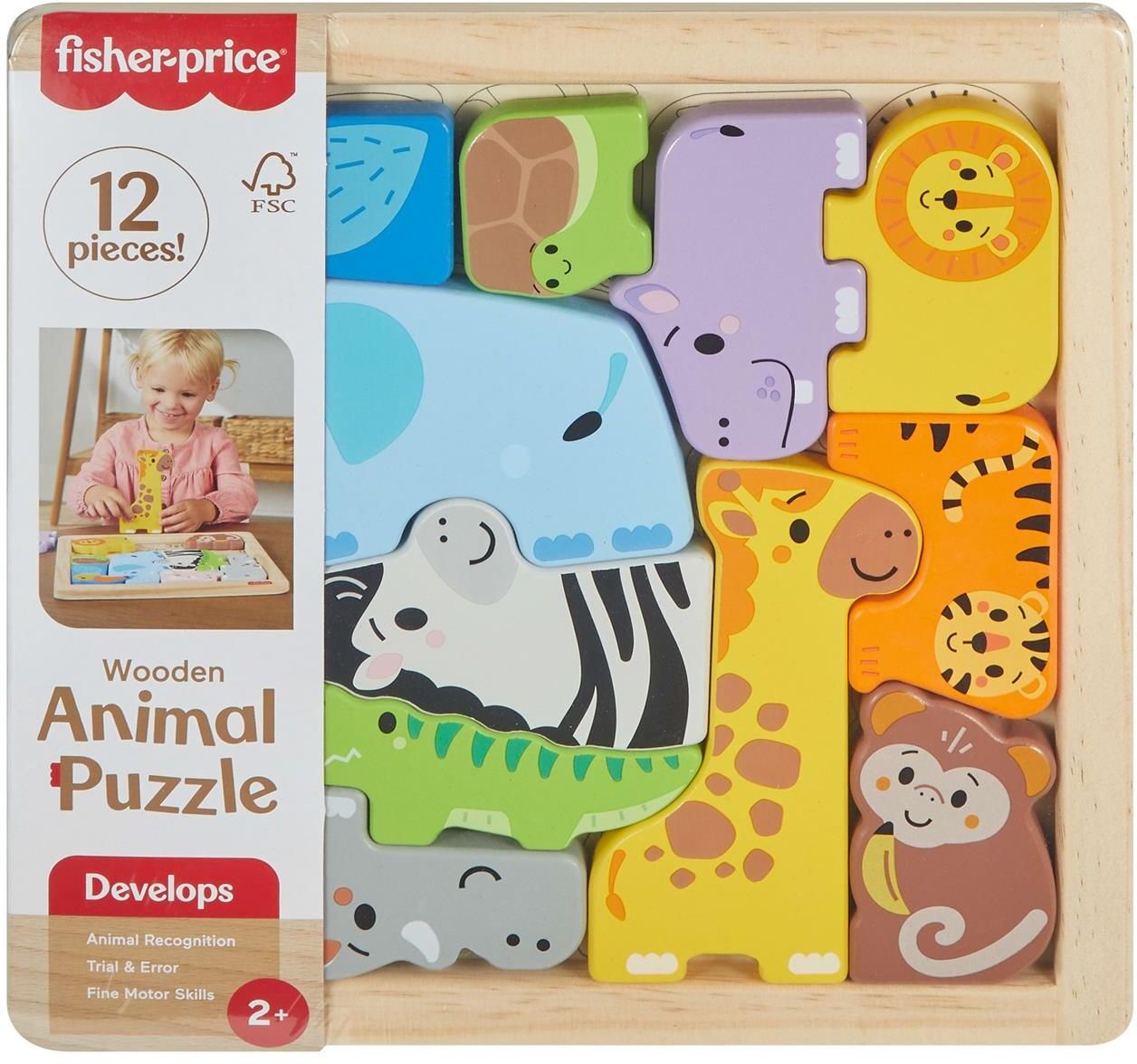 Fisher-Price Animal Puzzle (JFG10)