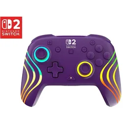 Turtle Beach Afterglow Wave (Switch, Switch 2, Switch Lite, Switch OLED), Gaming Controller, Violett
