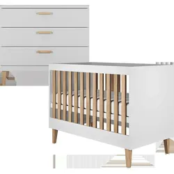 BABYZIMMER 2-teilig Kubi Weiß