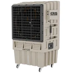 KRS EVC125 Tragbarer Verdunstungskühler aus Kunststoff  12.500 m3/h 945 x 660 x 1500  130 l beige