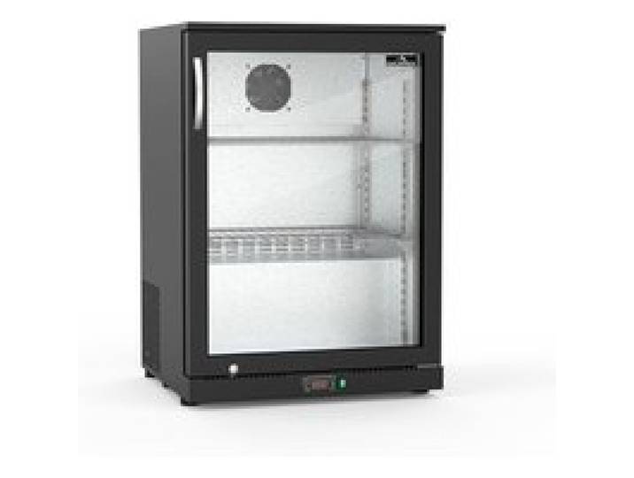Arrière de bar GOLDINOX PREMIUM 1 porte pivotante vitrée