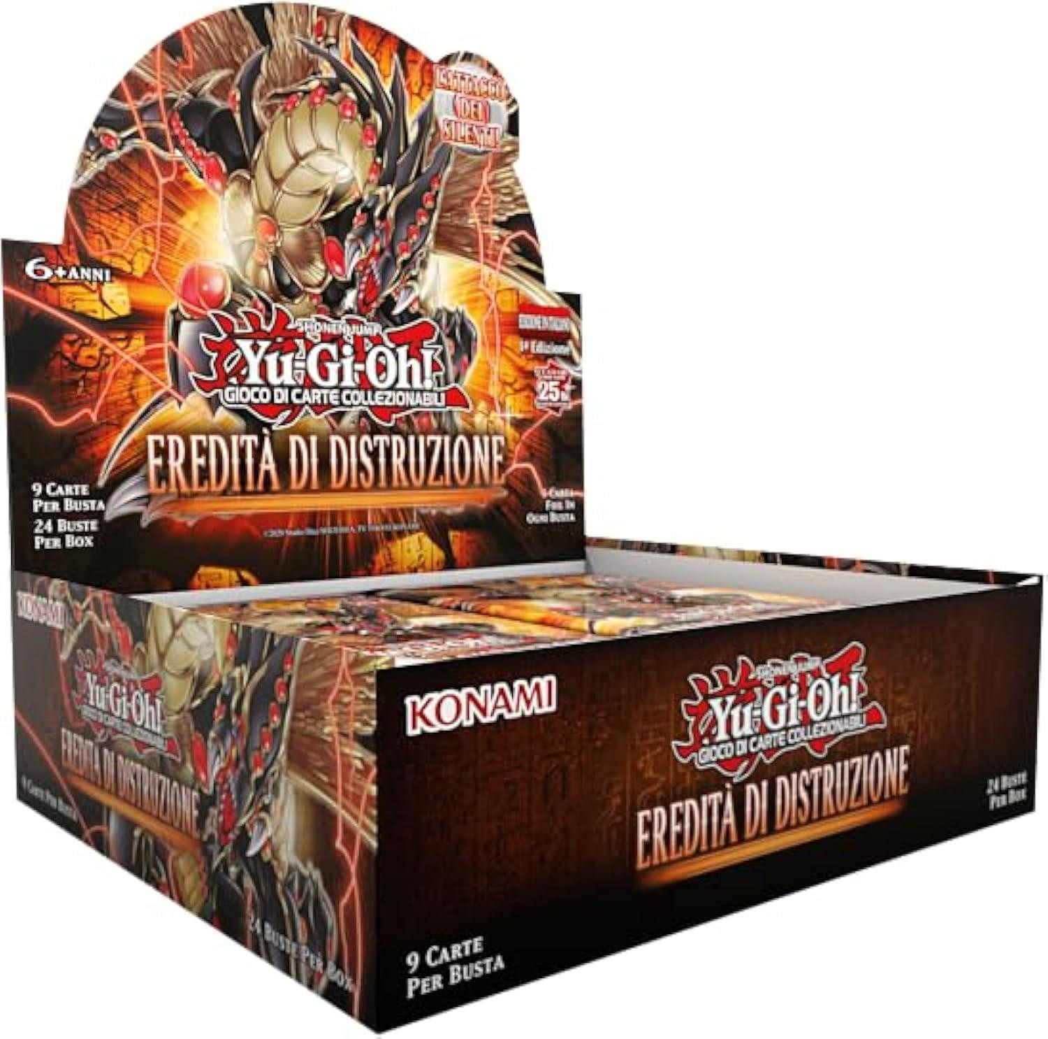 Konami YU-GI-OH! Trading Card Game Legacy of Destruction Enveloppen 24 stuks