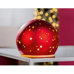 Lichtkugel Cielo rot 10cm