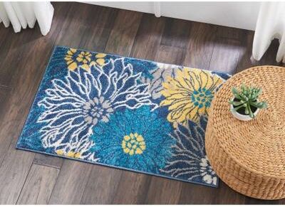 Nourison Passion Abstract Modern Floral Area Rug
