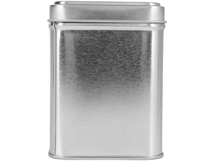 Dose silber 7.2x7.2x9.3cm