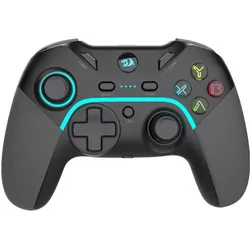Redragon Harrow G808 Wireless Gamepad Schwarz (Android, PC, PS3), Gaming Controller, Schwarz