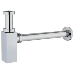 Design-Flaschensiphon chrom, eckig DFSE