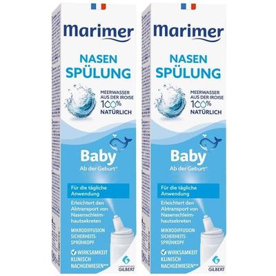 Marimer Baby Meerwasser Nasenspray isotonisch 2x 2x100 ml