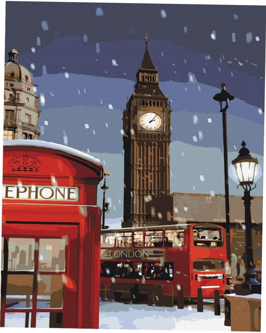 Twoje Hobby Kleuren naar nummer: Winter in Londen