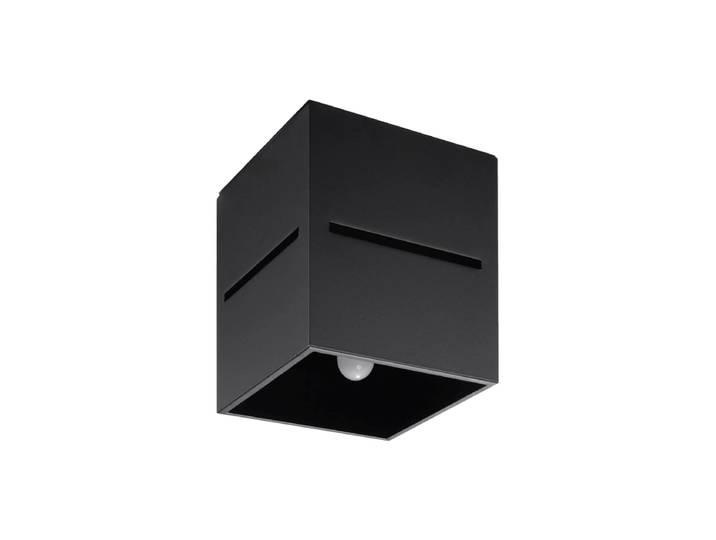 Design Deckenlampe „Lobo“ 1-flammig Schwarz Sollux Lighting