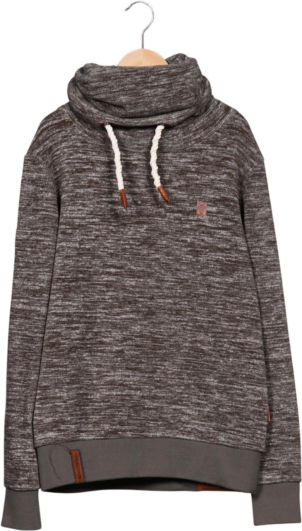 Naketano Herren Sweater, Grau, Gr. S, Synthetik - Second Hand