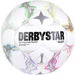DERBYSTAR DFB-Pokal Frauen Brillant APS Fußball Spielball weiß 5