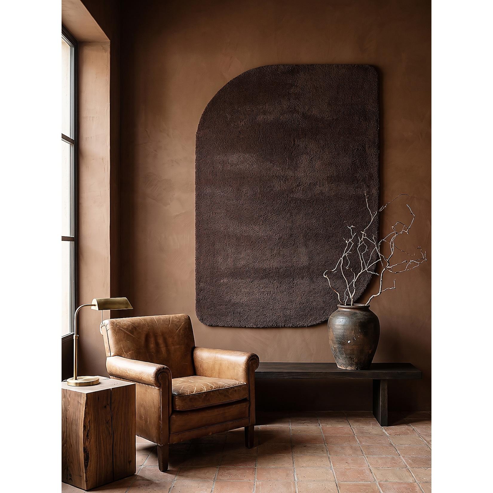 Teppich Hochflor Braun 120x160 cm - TIRSO Kadima Design