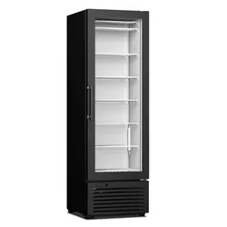 Eis Tiefkühlschrank Mit Komplette Glastür 300L | -18/-25°C | 570x649x1835 mm