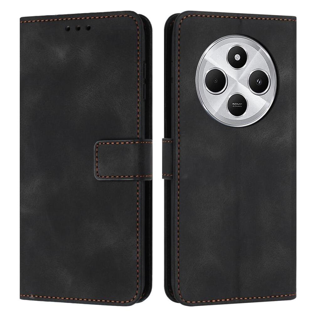 Cover-Discount Xiaomi Redmi 14C / Poco C75 - Wildleder Look Etui im Vintage Design (Xiaomi Poco C75, Xiaomi Redmi 14C) (54589982)