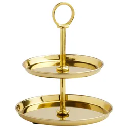 Etagere Glamour Goldfarben