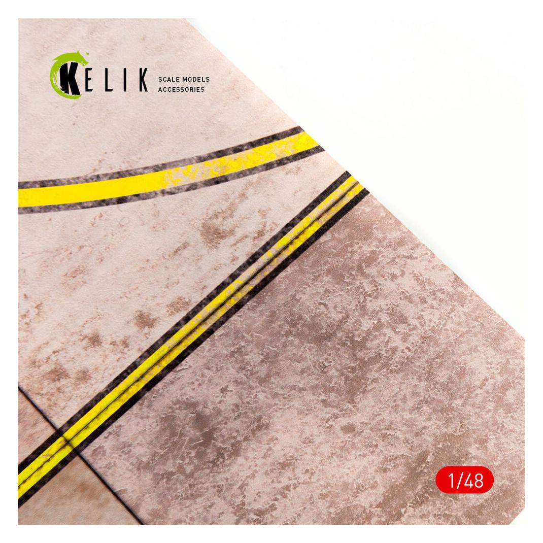 Kelik RPK runway Base - Acrylic 3 mm (280 x 180 mm) (170 g) (KS48001)