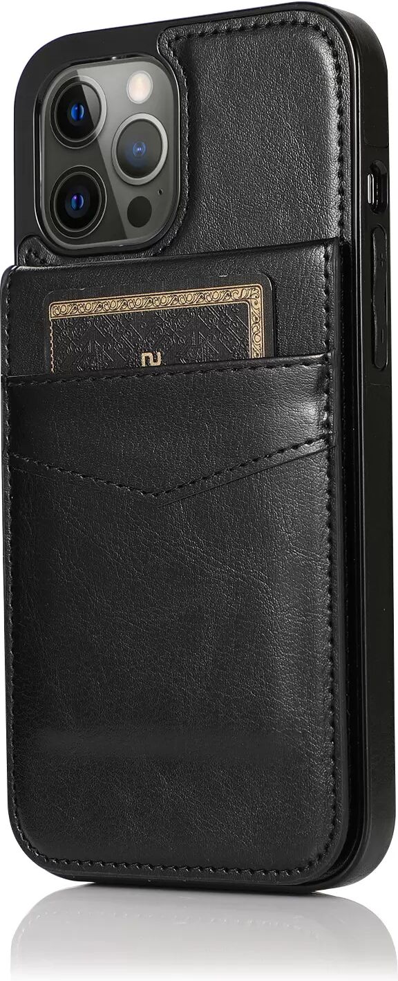 INF Flip Leder Kartenhalter Hülle für iPhone 16 Pro Max