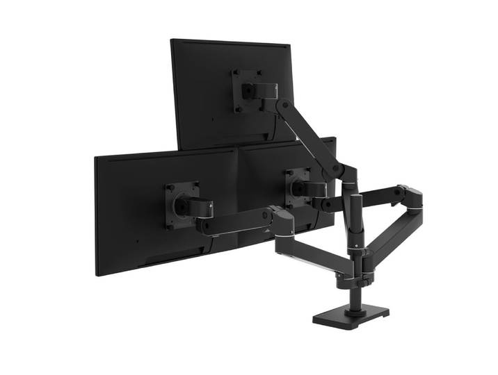 Ergotron 98-734-292, 75 x 75 mm, 100 x 100 mm, Noir