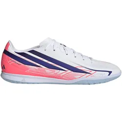 adidas F50 Club IN Fußballschuhe cloud white/solar purple/solar turbo 46 2/3