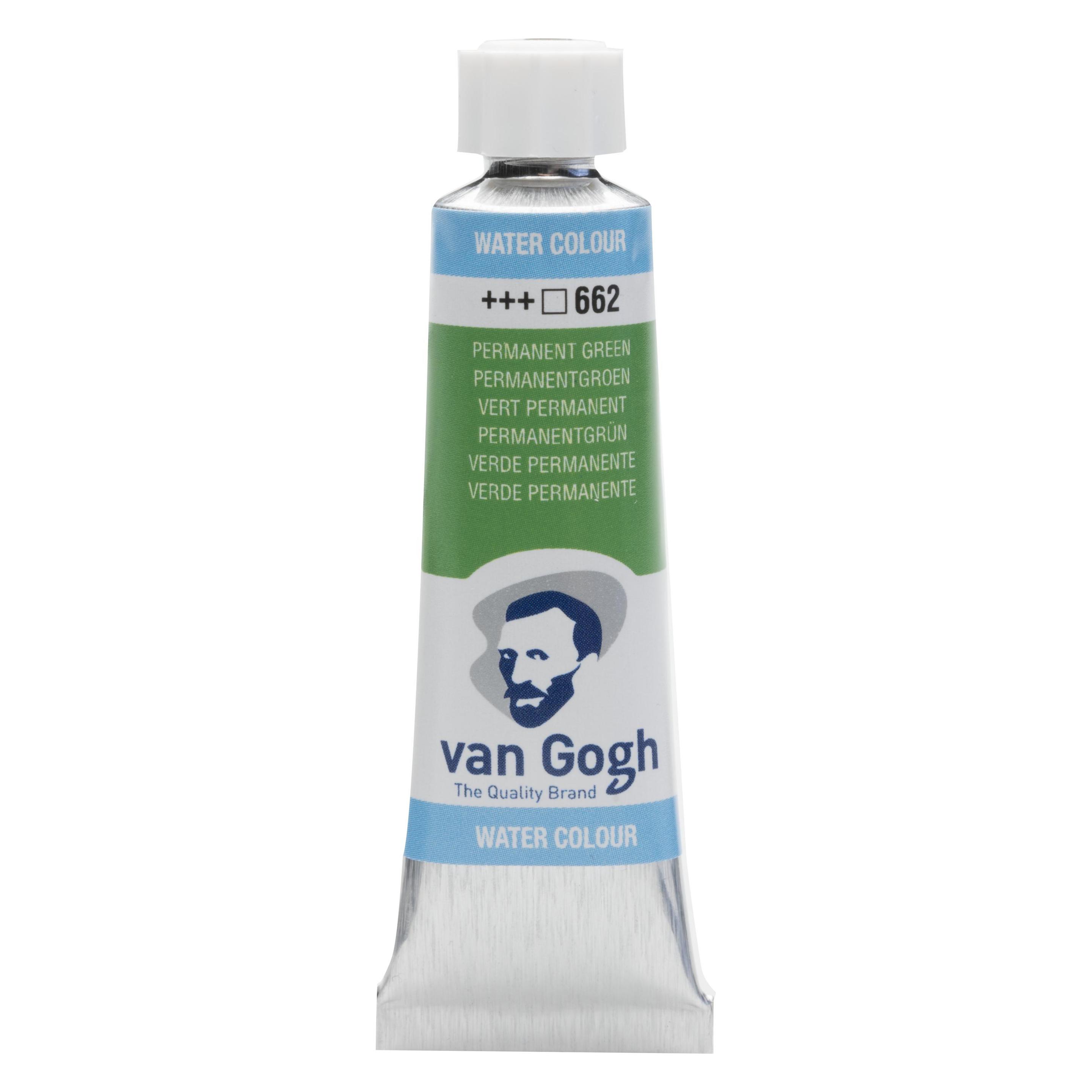 Van Gogh Aquarellfarbe 662 Permanent Grün, 10 ml (10 ml) (20016621)
