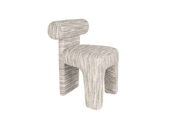 Chaise Design\, Chaise Design Vana Beige En Fabric\, Boite A Design