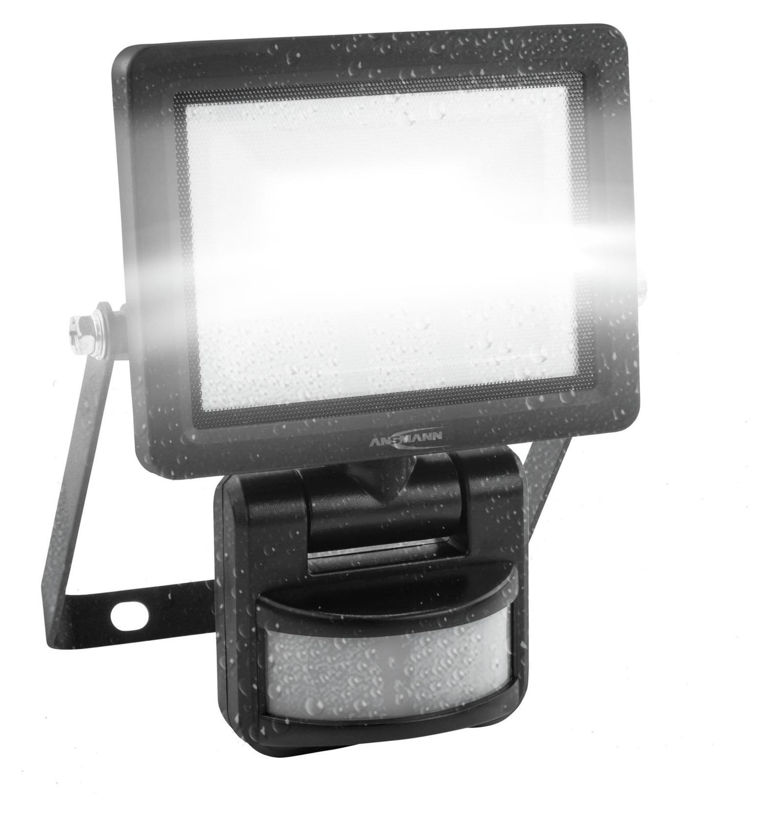 ANSMANN LED-wandlamp LUMINARY WFL10W-S met bewegingsmelder