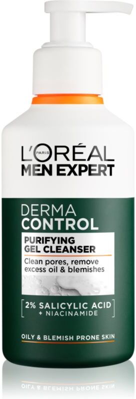 L’Oréal Paris Men Expert Derma Control cleansing gel with niacinamide 260 ml