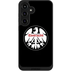 Nivocase Handyhülle für Samsung Galaxy S25+ Hülle NIVOpure Case Schwarz Eintracht Frankfurt Offizielles (Samsung Galaxy S25+), Smartphone Hülle, Schwarz