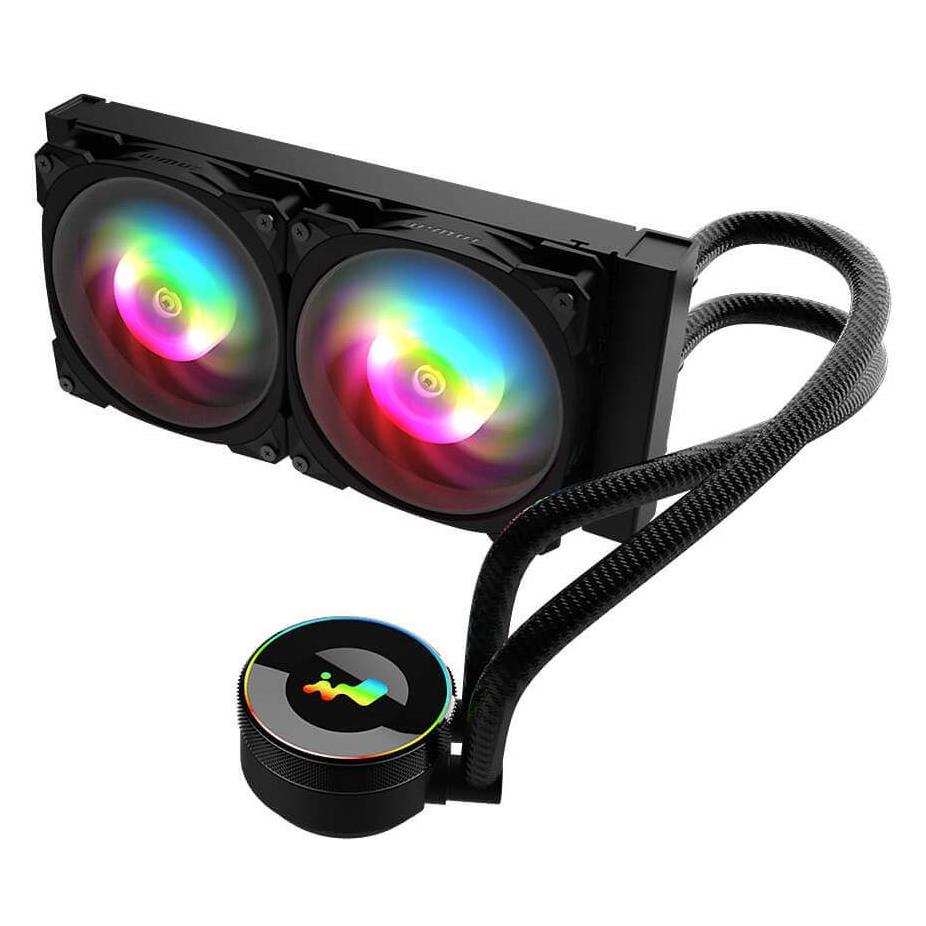 In Win Kit Watercooling AIO MR RGB - 240mm (Noir) (IW-LC-MR24)