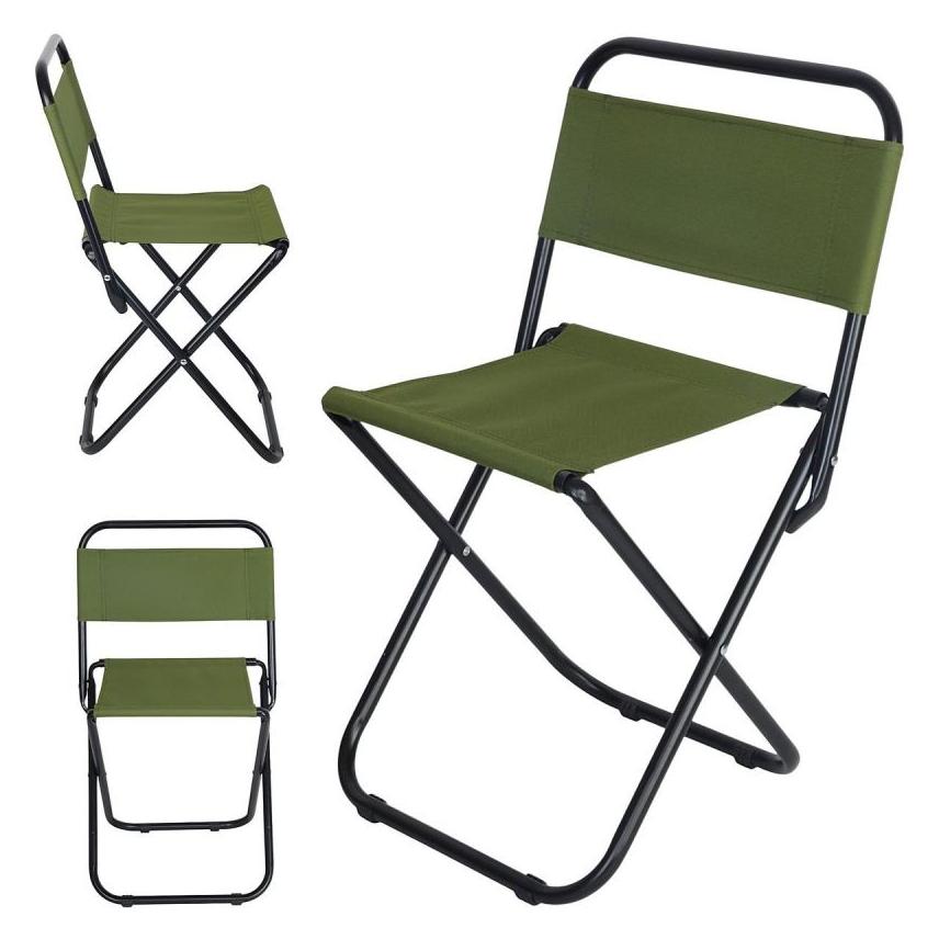 Enero Camp FOLDING CAMPING CHAIR 35X28X58CM GREEN (67338434)