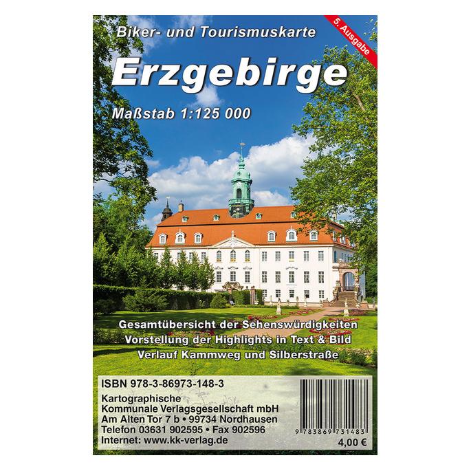KKV Biker- und Tourismuskarte Erzgebirge (42267728)