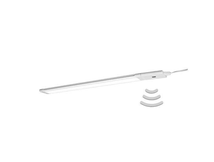 LEDVANCE Cabinet Slim Unterschrank 30cm Sensor Slim, dimmbar, weiß / opal, für Küche, Aluminium