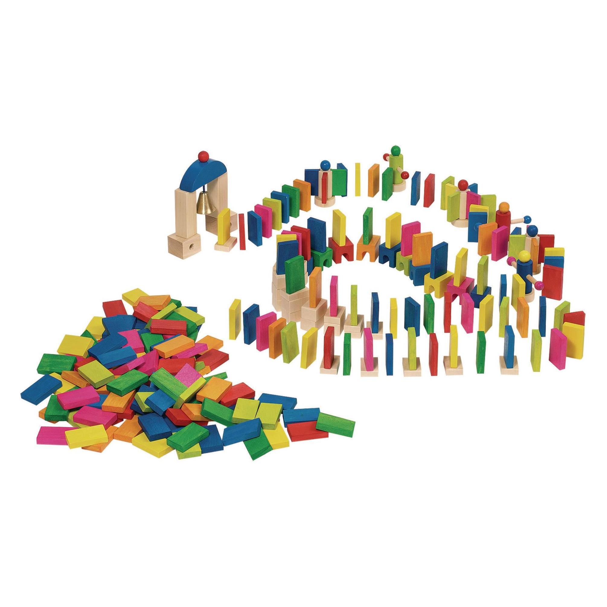Goki Domino-Spielset aus Holz (Deutsch, 1 - 6 Spieler) (58963)