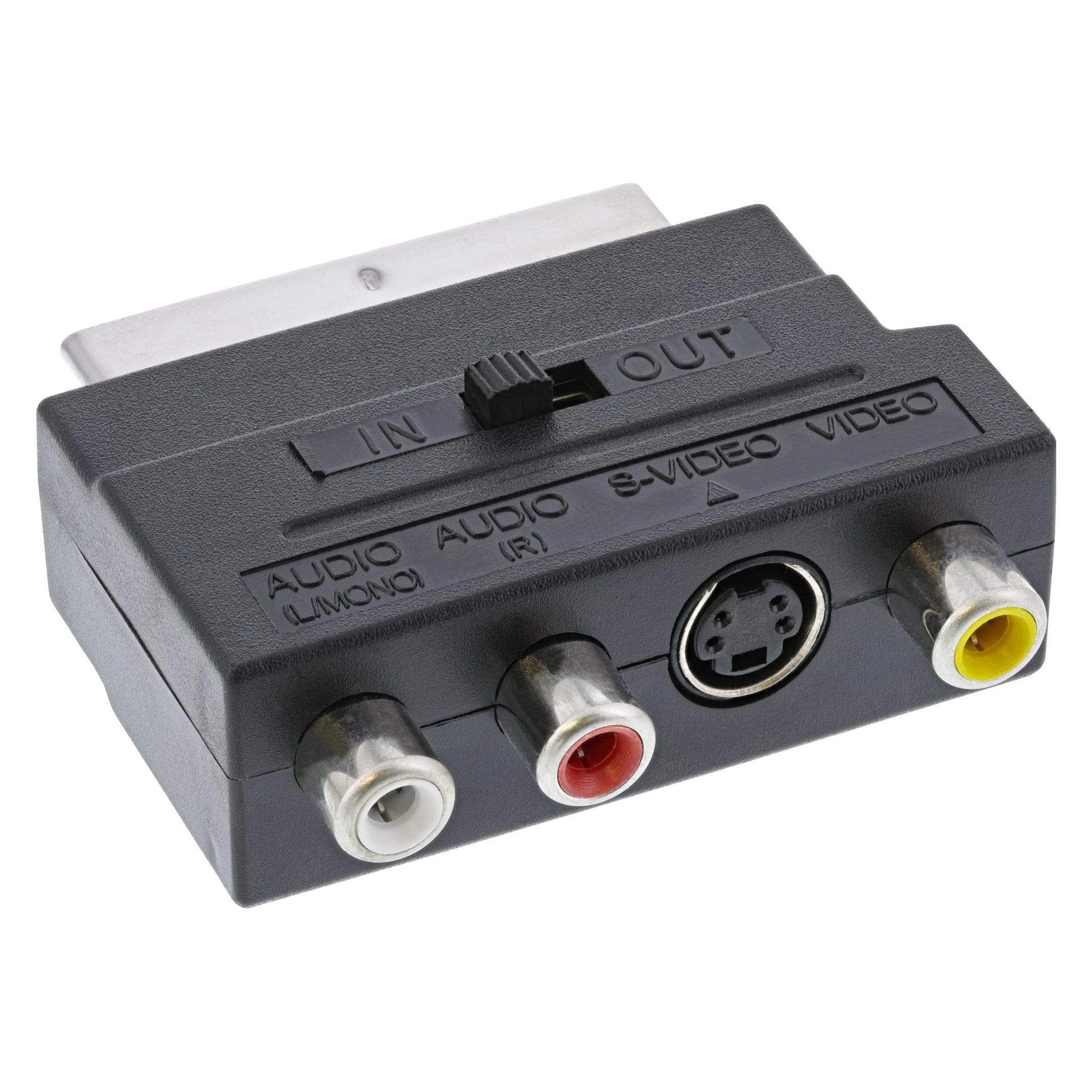 InLine Scart Adapter (Winkeladapter) (89953)