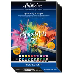 Staedtler, Malstifte, pigment big brush pen 30ST (30x)