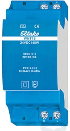 ELTAKO WeitbereichsSchaltnetzteil WNT15-24VDC/48W 24V DC (20000075)