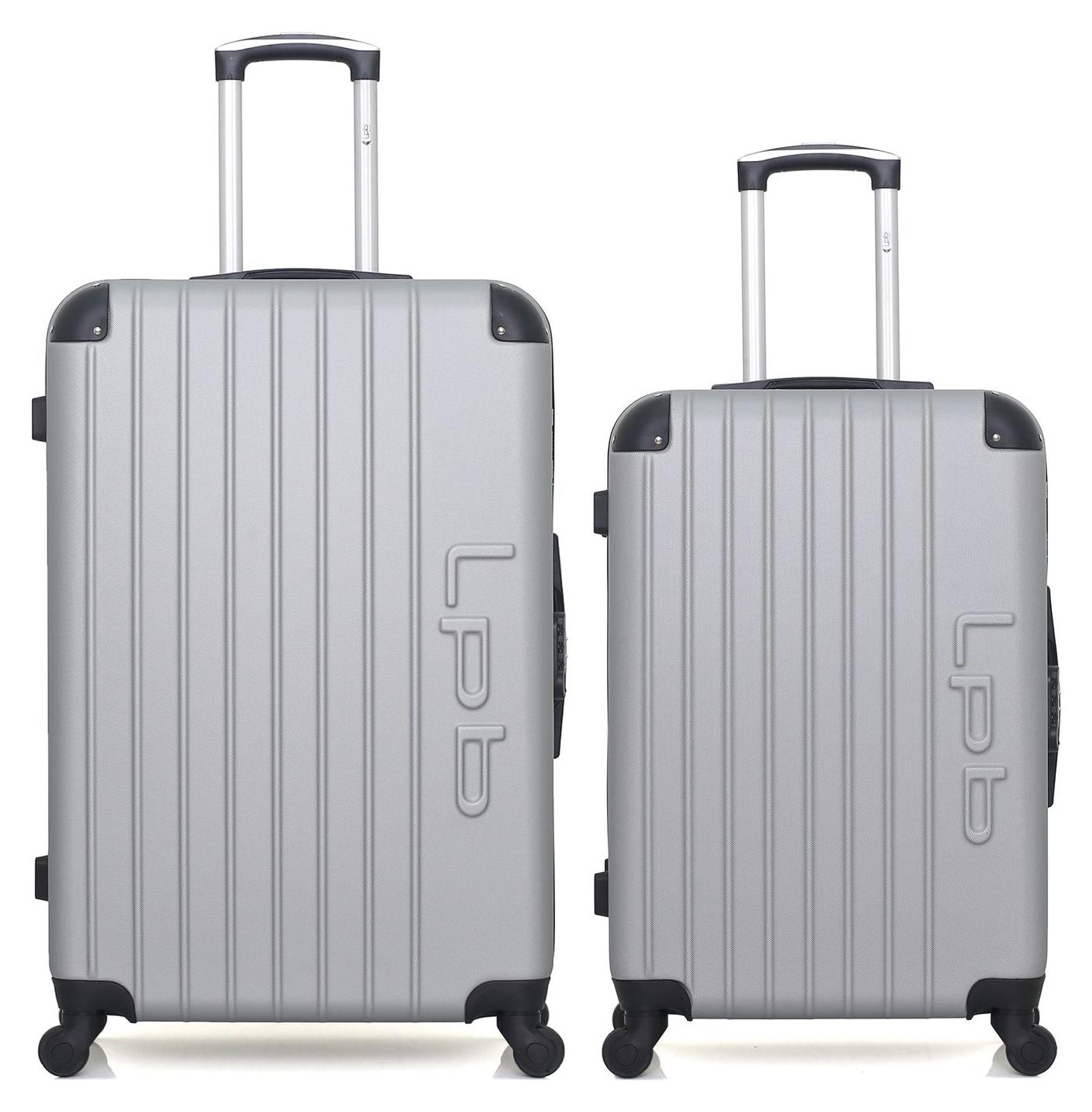 LPB LUGGAGE - 2er-Set - Großformatige Koffer und Wochenendkoffer HAMBURG