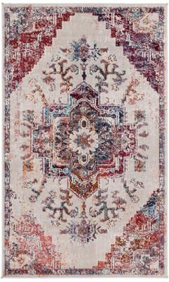 SAFAVIEH Crystal Floretta Vintage Boho Medallion Rug